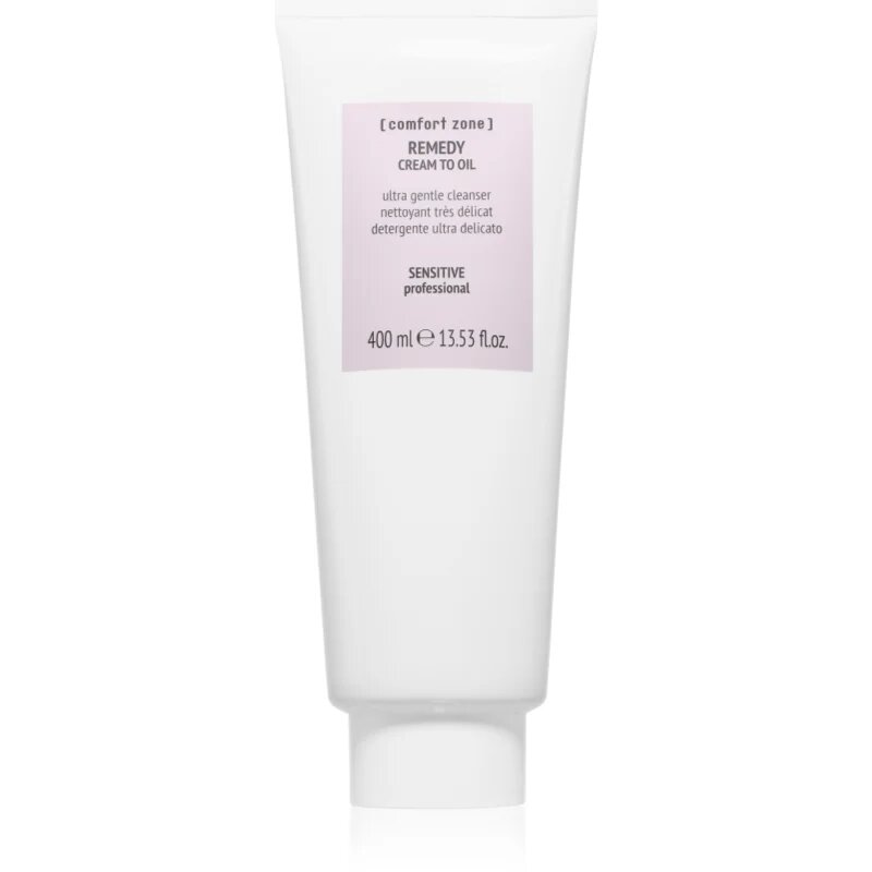 Comfort Zone Remedy Cream To Oil finom állagú tisztító krém 400 ml