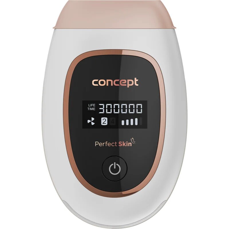 Concept IL3020 IPL Perfect Skin IPL epilátor testre arcra bikinivonalra és hónaljra White and rosegold 1 db