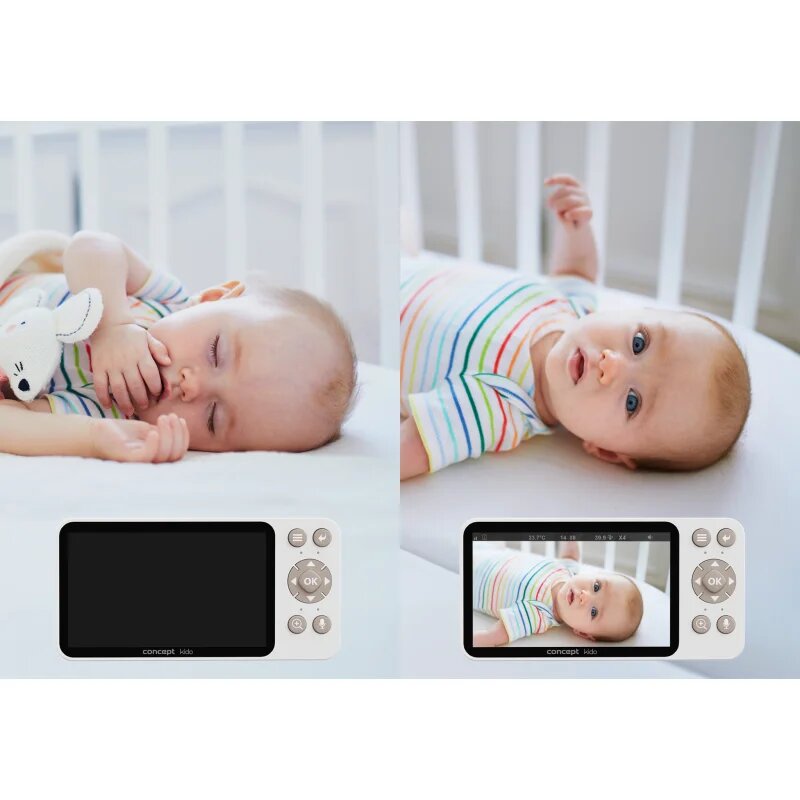 Concept KIDO KD5010 kamerás bébiőr LED megvilágítással 1 db