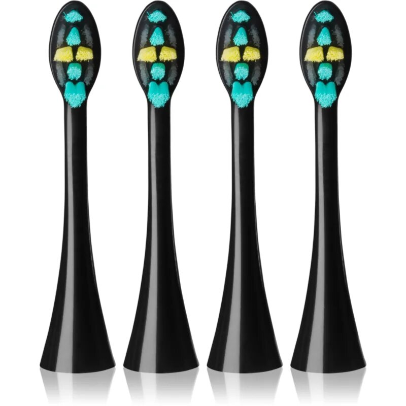 Concept Perfect Smile 3D Daily Clean ZK0071 tartalék kefék szónikus fogkefékhez Black ZK7011 4 db