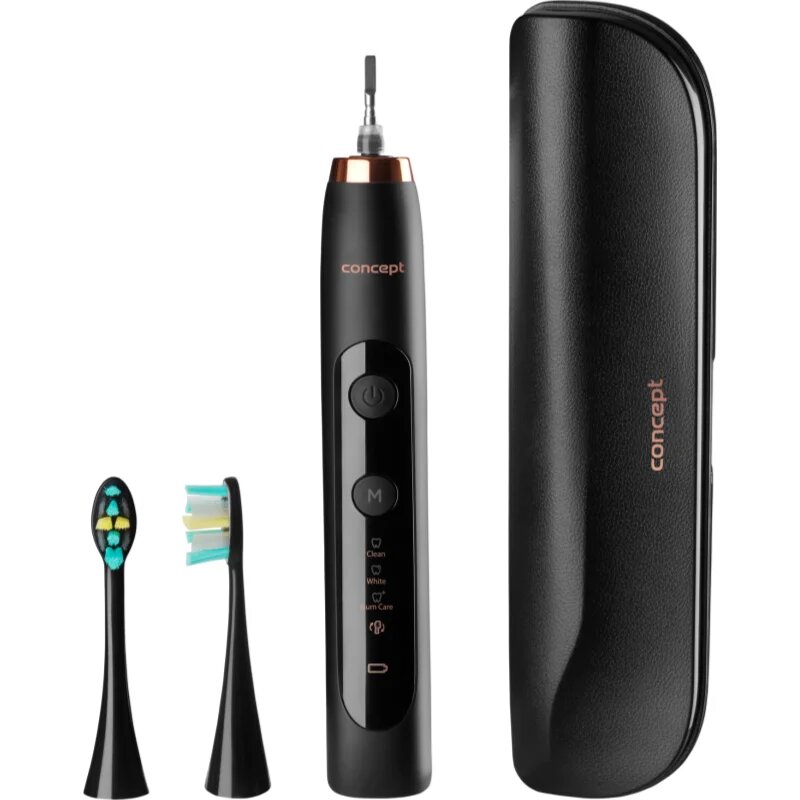 Concept Perfect Smile ZK7011 Sonic elektromos fogkefe tokkal Black 1 db