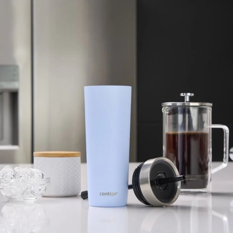 Contigo Luxe Spillproof Tumbler termosz bögre szín Blue 720 ml