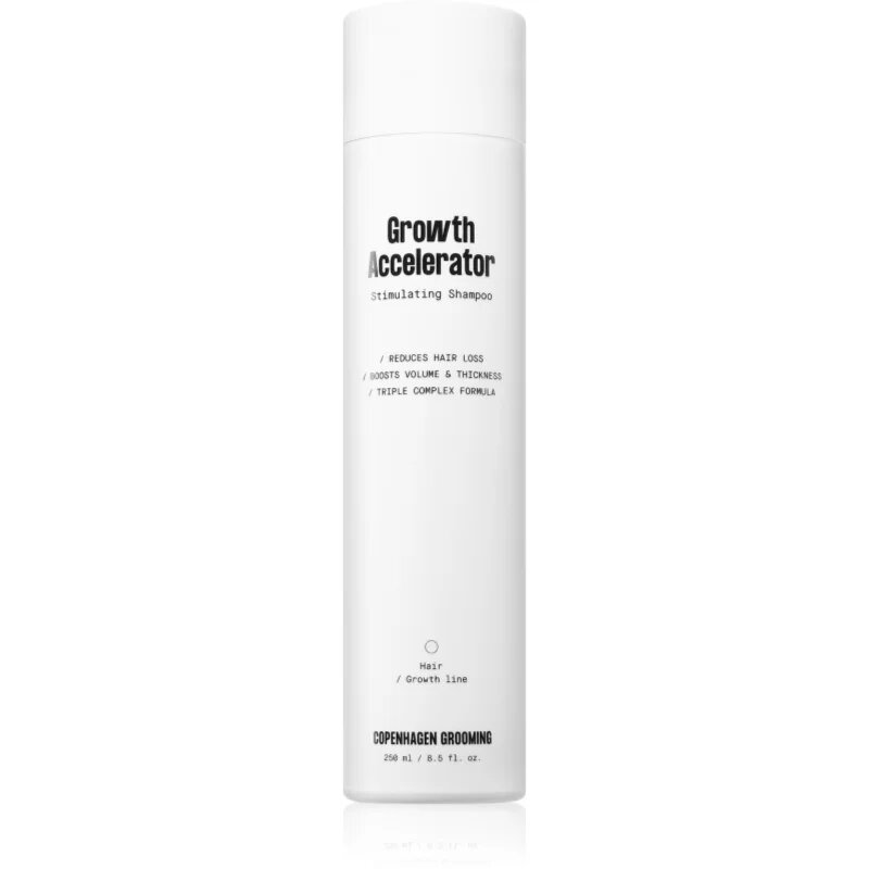 Copenhagen Grooming Growth Accelerator Shampoo aktiváló sampon a haj növekedéséért és megerősítéséért a hajtövektől kezdve 250 ml