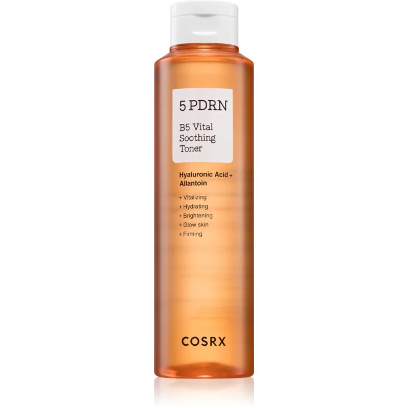 Cosrx 5 PDRN B5 Vital Soothing Toner revitalizáló tonikum az élénk és kisimított arcbőrért 280 ml