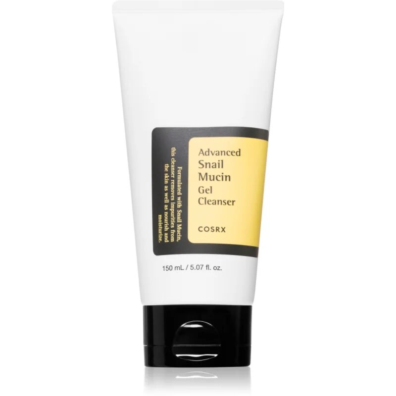 Cosrx Advanced Snail Mucin Gel Cleanser tisztító habzó gél hidratáló hatással 150 ml