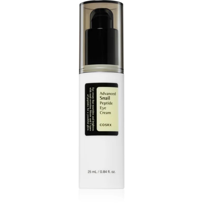 Cosrx Advanced Snail Peptide Eye Cream élénkítő és hidratáló krém a szem köré 25 ml