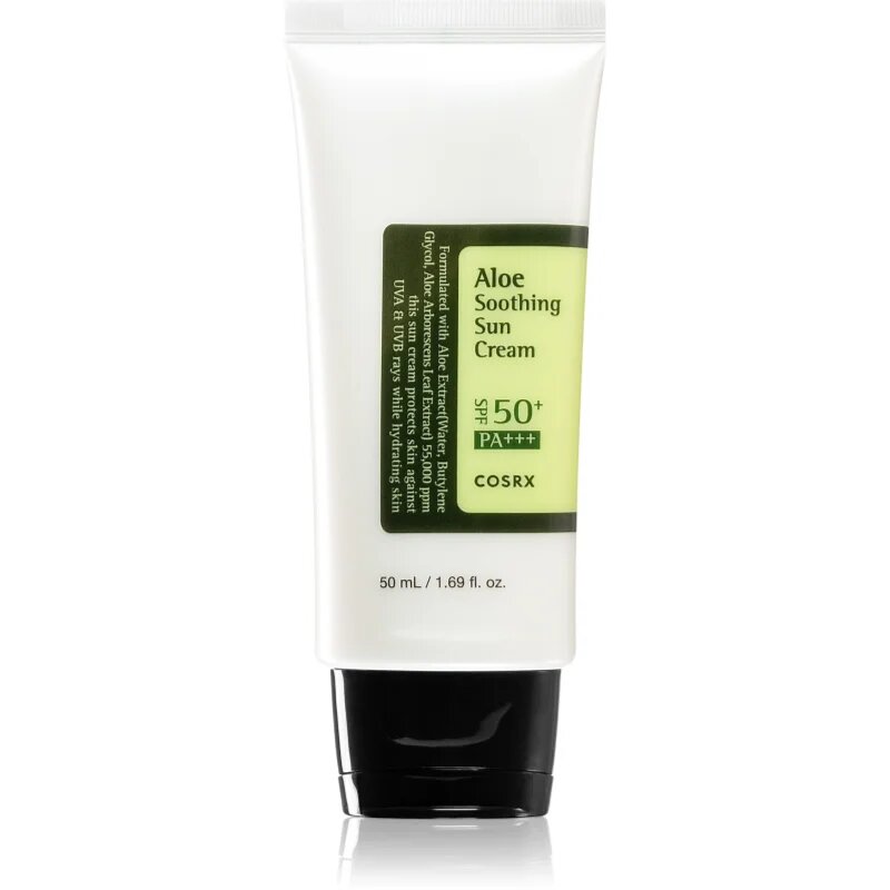 Cosrx Aloe Soothing Sun Cream napozó krém SPF 50 50 ml