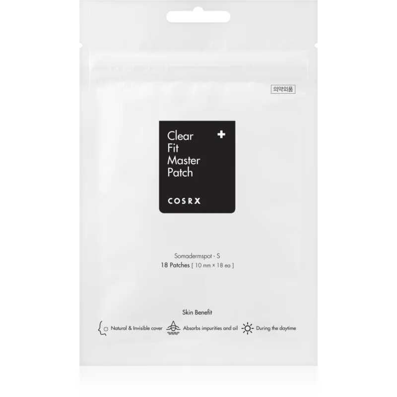 Cosrx Clear Fit Master Patch tisztító tapasz a problémás bőrre 18 db