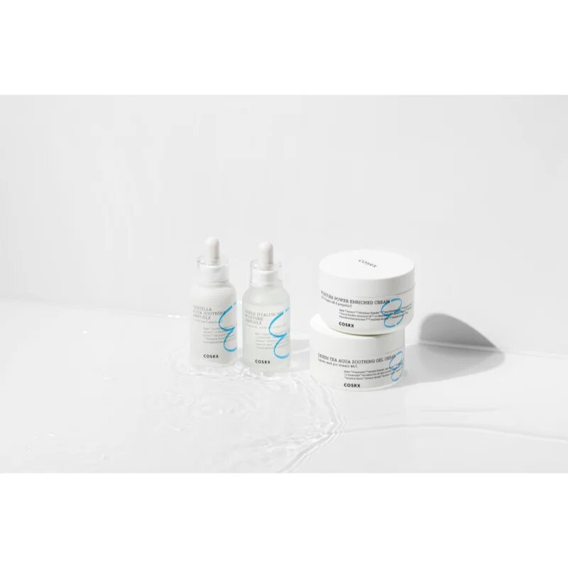 Cosrx Hydrium Triple Hyaluronic intenzíven hidratáló arcszérum hialuronsavval 40 ml