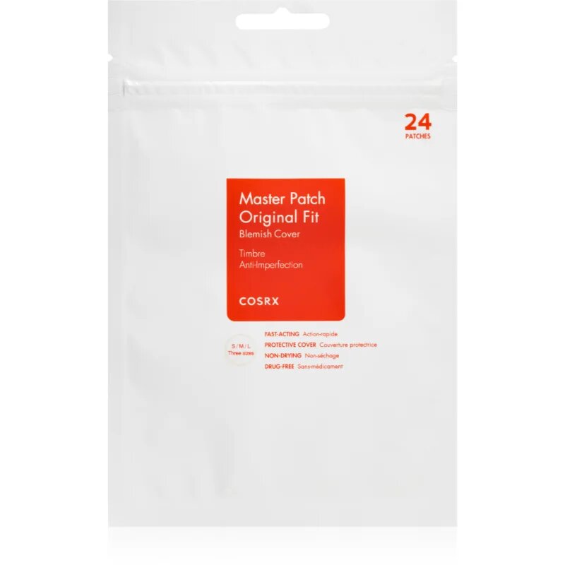 Cosrx Master Patch Original Fit tisztító tapasz a problémás bőrre 24 db