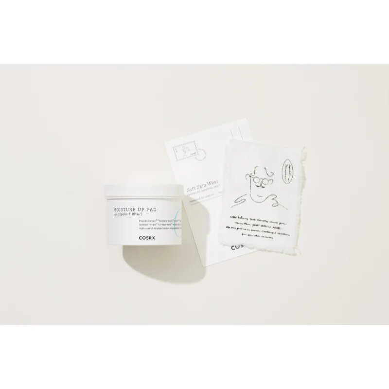 Cosrx One Step Moisture arctisztító peeling párnácskát hidratáló hatással 70 db
