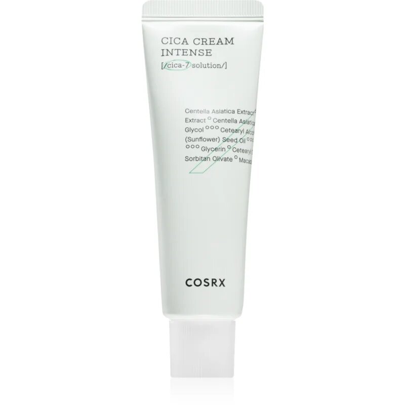 Cosrx Pure Fit Cica Cream Intense intenzíven tápláló krém nyugtató hatással 50 ml