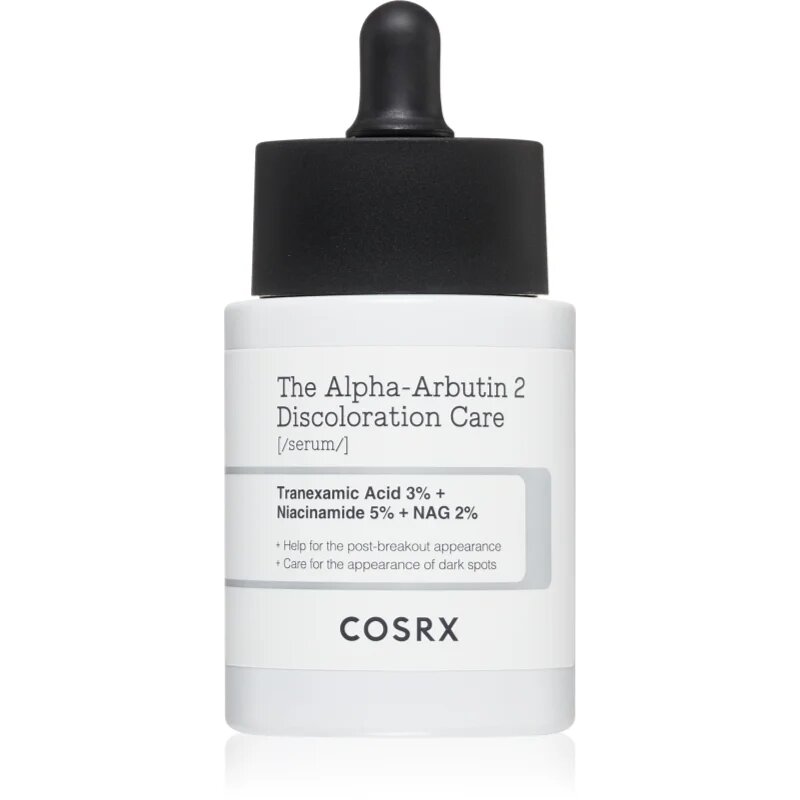 Cosrx The Alpha-Arbutin 2 Discoloration Care szérum a hiperpigmentációs bőrre 50 ml