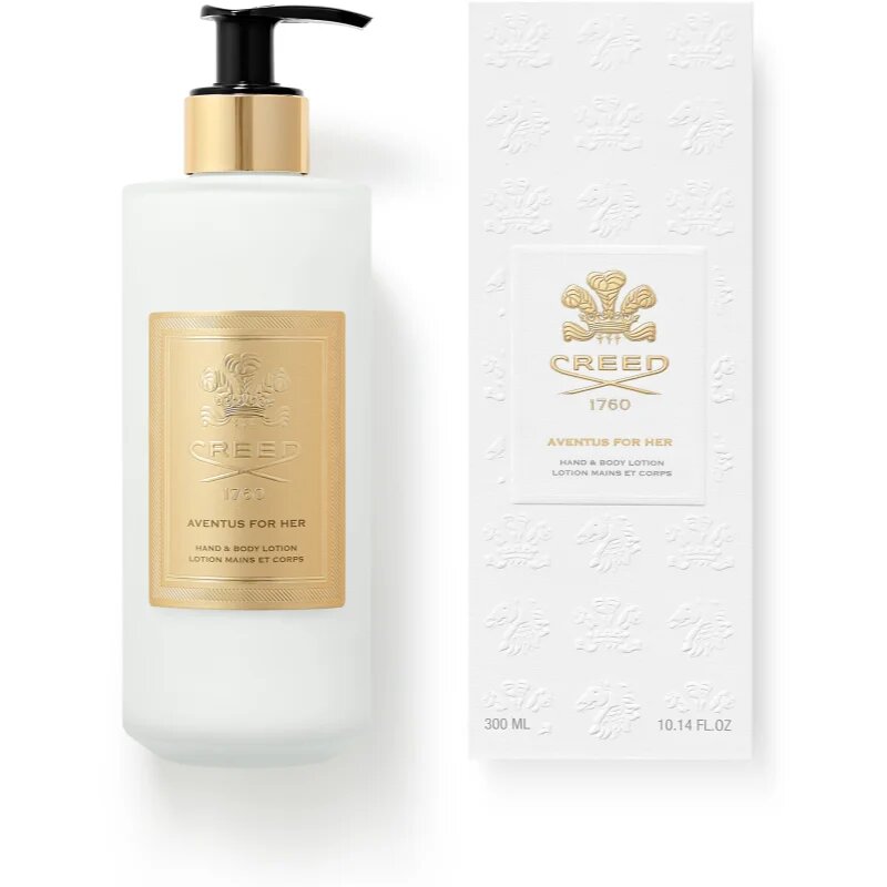 Creed Aventus for Her parfümös testápoló tej kézre és testre hölgyeknek 300 ml
