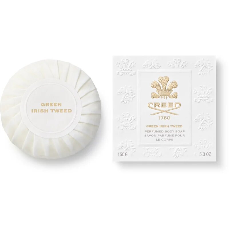 Creed Green Irish Tweed tisztító kemény szappan illatosított uraknak 150 g