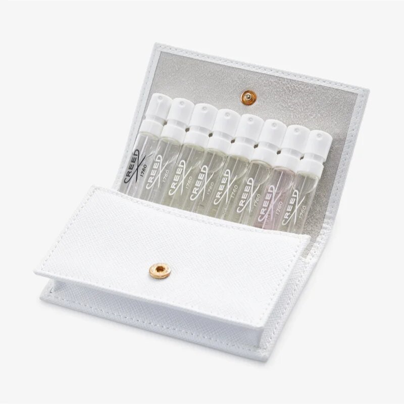 Creed Leather Sample Wallet - White szett hölgyeknek