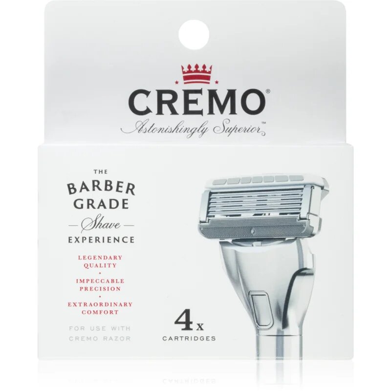 Cremo Accessories Cartridges tartalék pengék 4 db