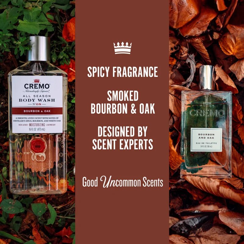 Cremo Bourbon & Oak Gift Set ajándékszett uraknak