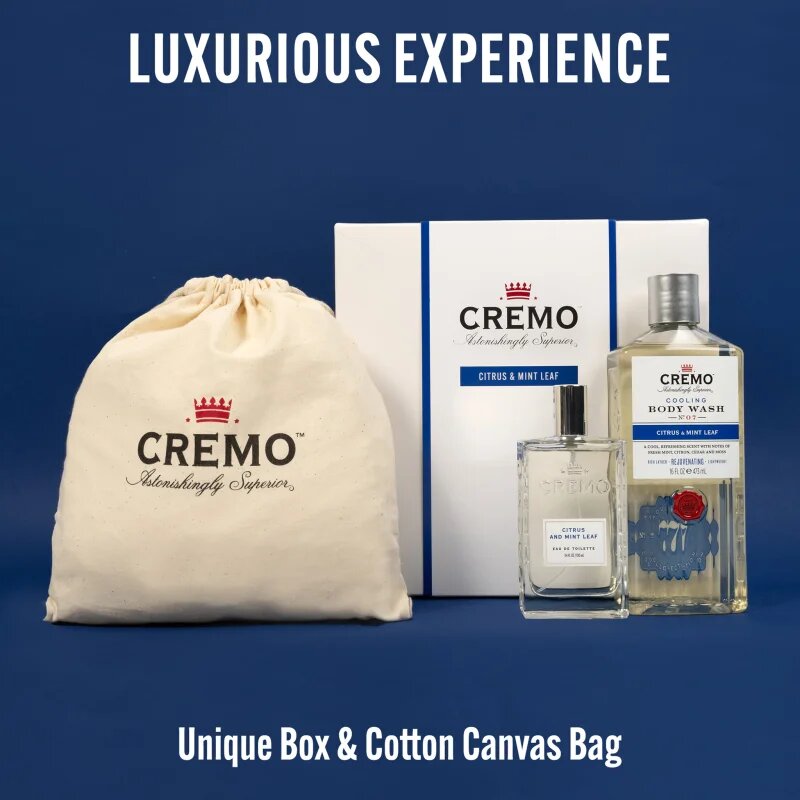 Cremo Citrus & Mint Leaf Gift Set ajándékszett uraknak