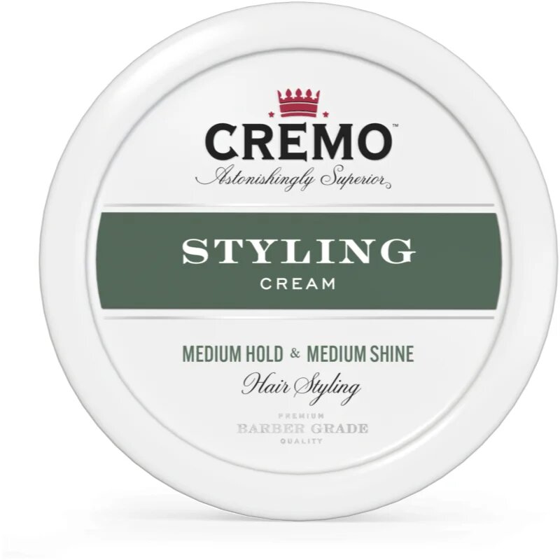 Cremo Hair Styling Cream Medium Styling hidratáló formázó krém hajra uraknak 113 g