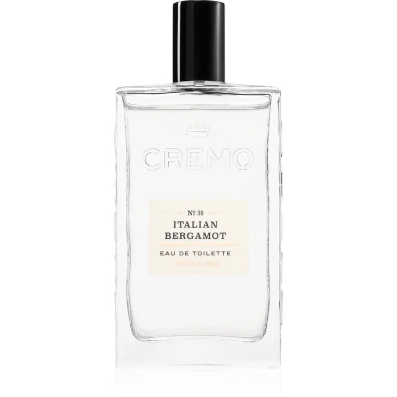 Cremo Italian Bergamot Eau de Toilette uraknak 100 ml