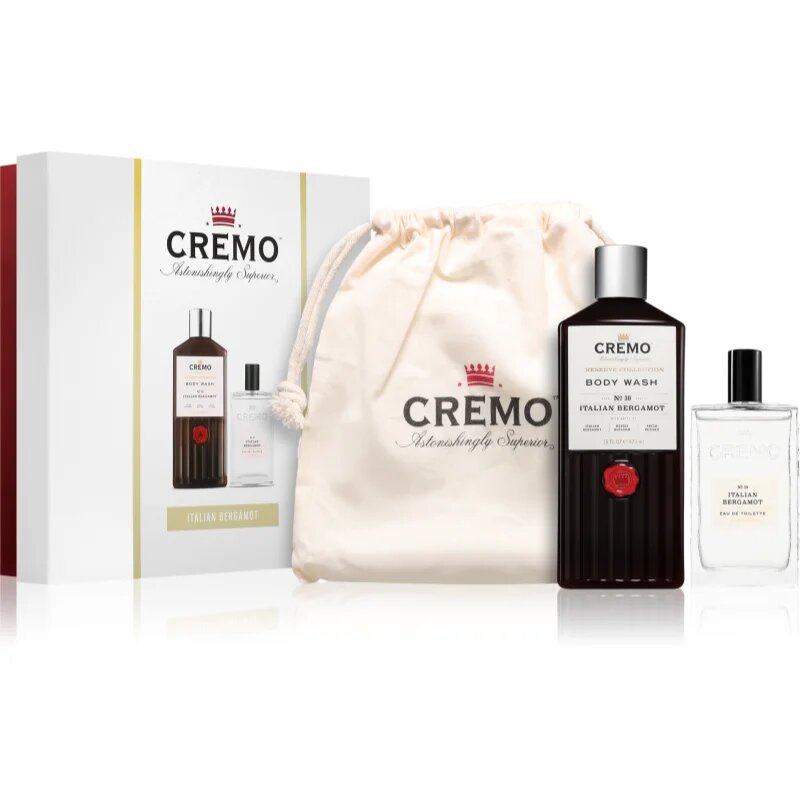 Cremo Italian Bergamot Gift Set ajándékszett uraknak