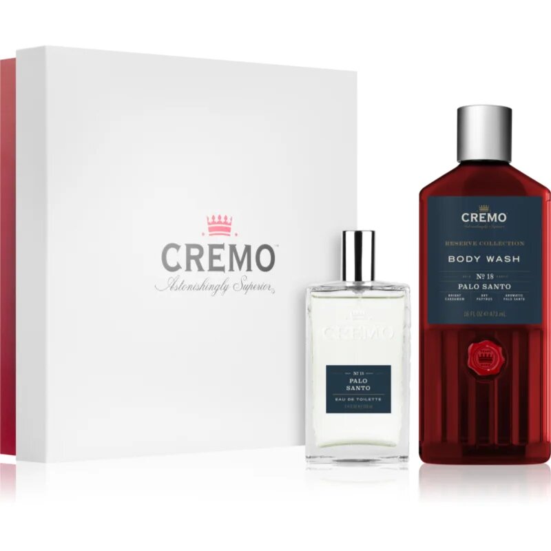 Cremo Palo Santo Gift Set ajándékszett uraknak