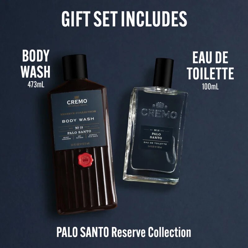 Cremo Palo Santo Gift Set ajándékszett uraknak