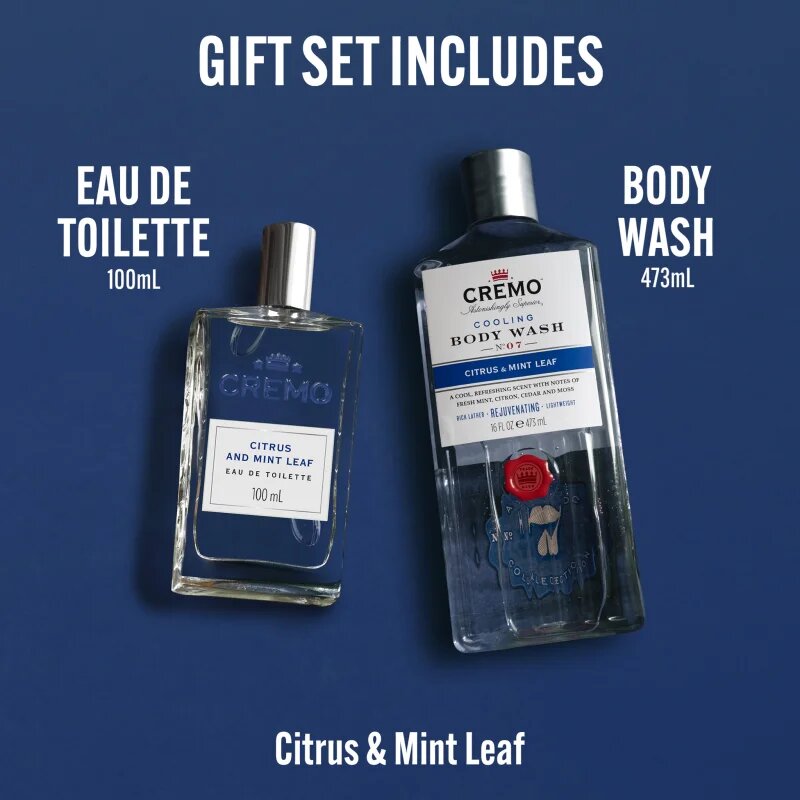 Cremo Set Citrus and Mint ajándékszett uraknak