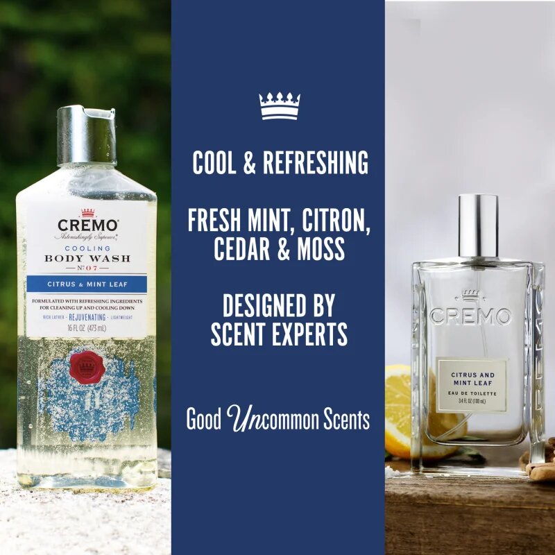 Cremo Set Citrus and Mint ajándékszett uraknak