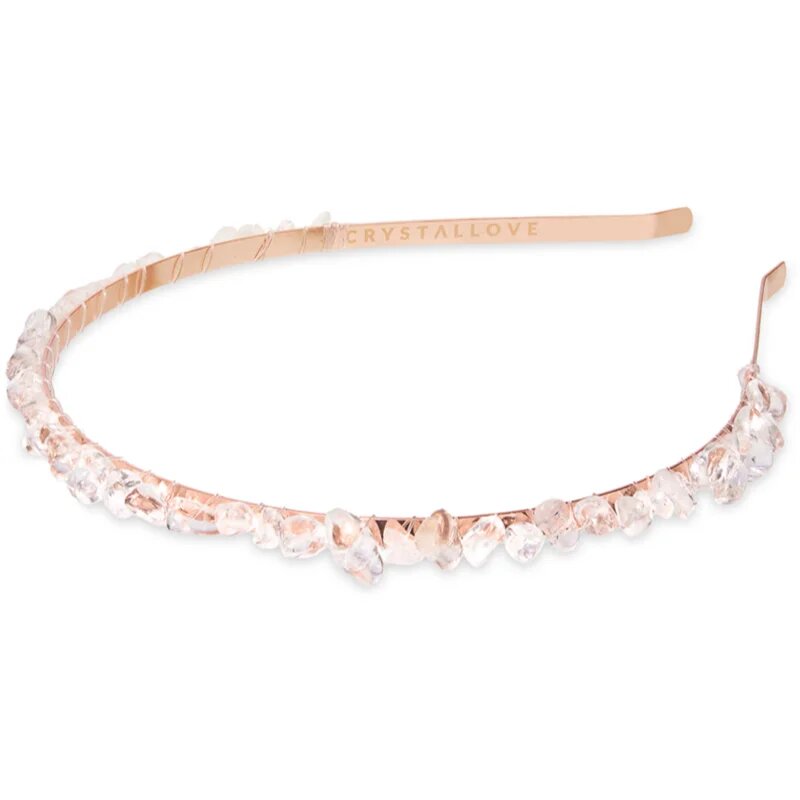 Crystallove Clear Quartz Hairband hajpánt 1 db