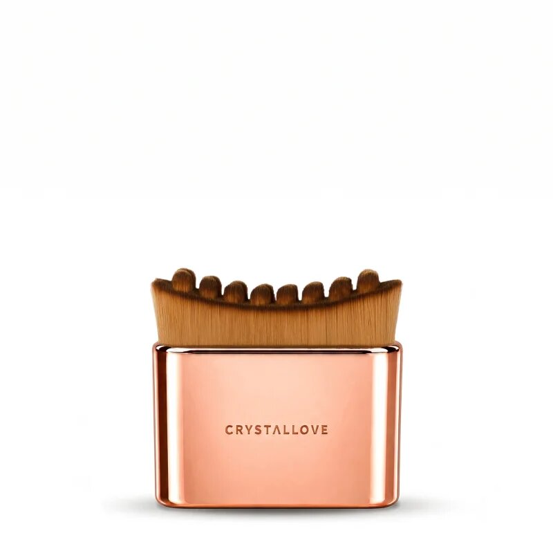 Crystallove Contour Face Brush masszázs szegédeszköz arcra nyakra és dekoltázsra 1 db