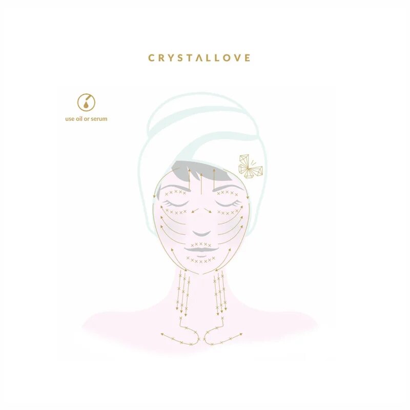 Crystallove Crystalcup szett arcra és testre 1 db