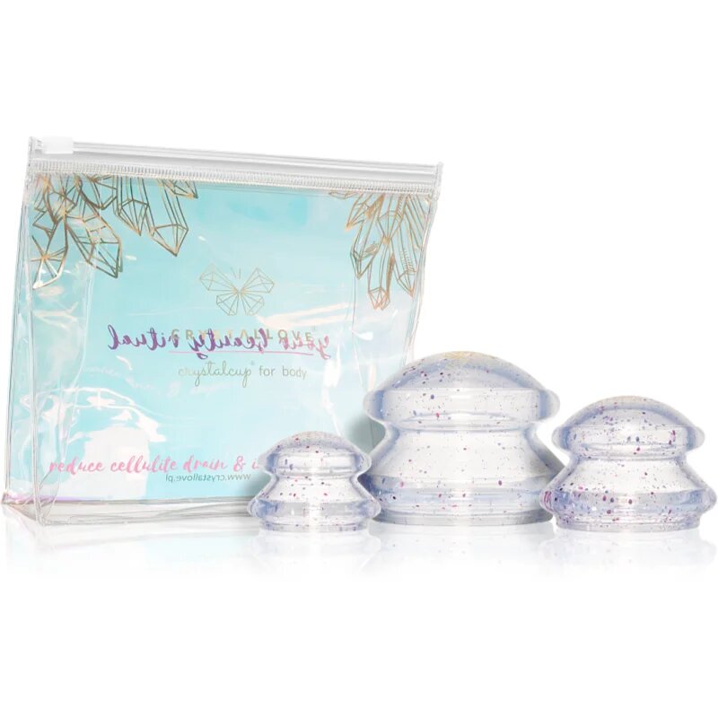 Crystallove Crystalcup szett narancsbőrre Crystal 1 db