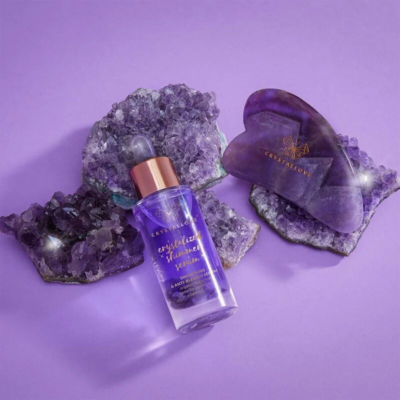 Crystallove Crystalized Amethyst Set arcápoló szett