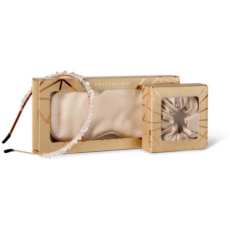 Crystallove Gold Silk Set szett hajra