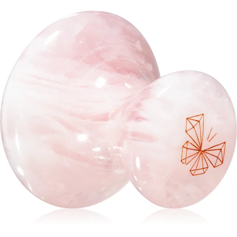 Crystallove Rose Quartz Mushroom masszázs szegédeszköz az arcra 1 db