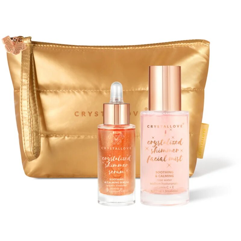 Crystallove Rose Quartz Skincare Duo arcápoló szett