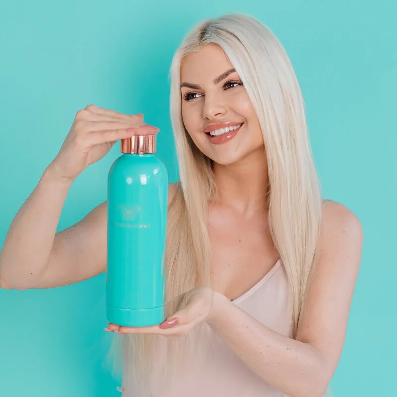 Crystallove Thermal Water Bottle kulacs Amazonite 1 db