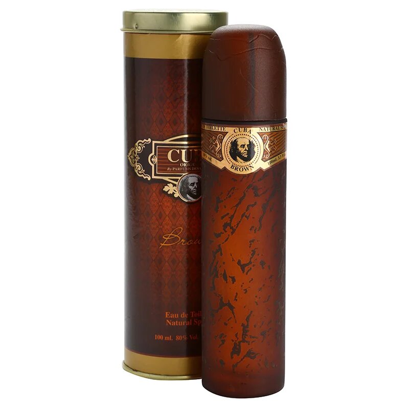 Cuba Brown Eau de Toilette uraknak 100 ml
