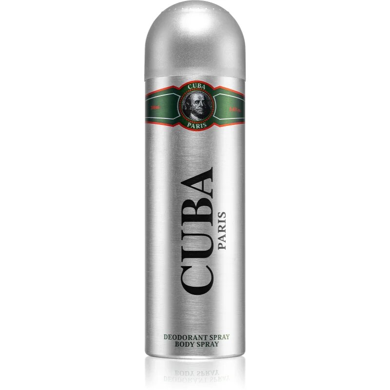 Cuba Green dezodor uraknak 200 ml