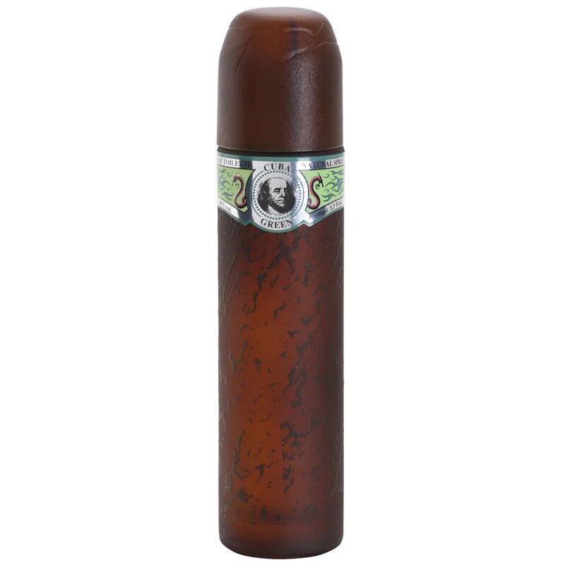 Cuba Green Eau de Toilette uraknak 100 ml