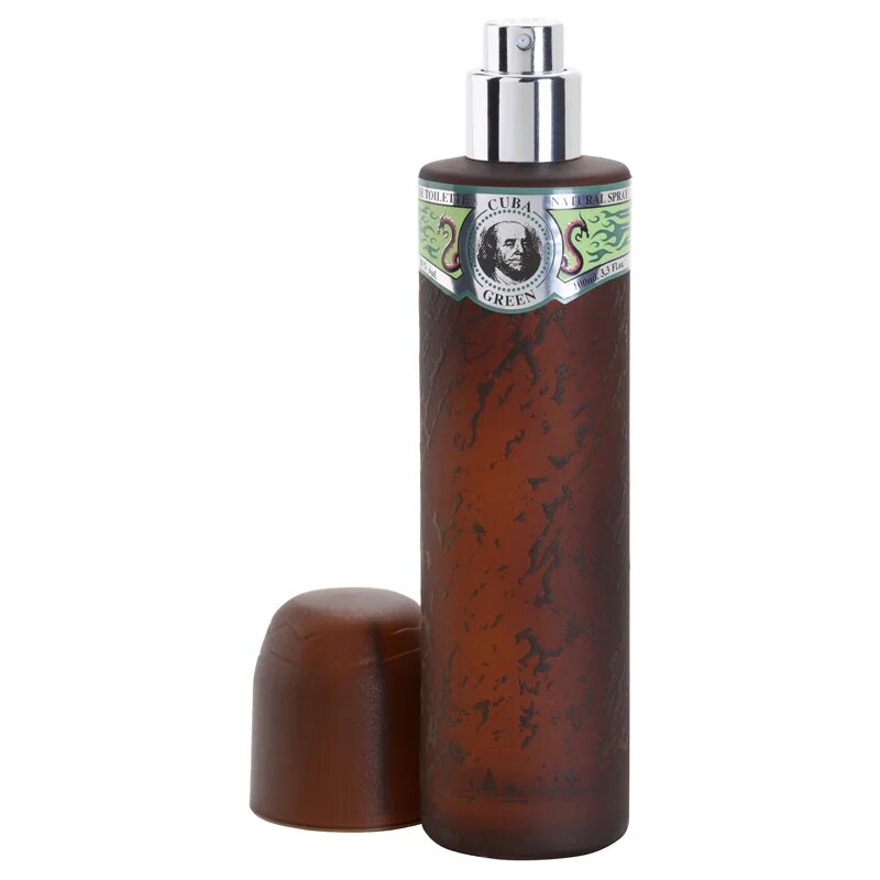 Cuba Green Eau de Toilette uraknak 100 ml