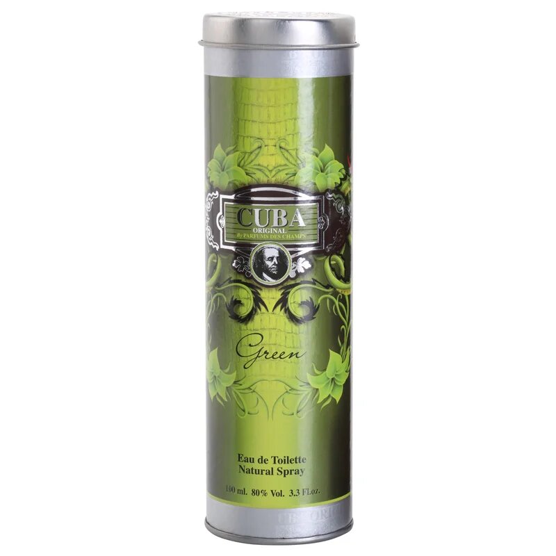 Cuba Green Eau de Toilette uraknak 100 ml