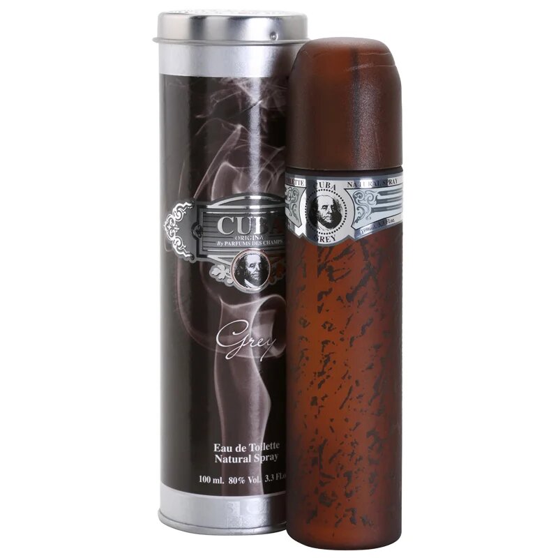 Cuba Grey Eau de Toilette uraknak 100 ml