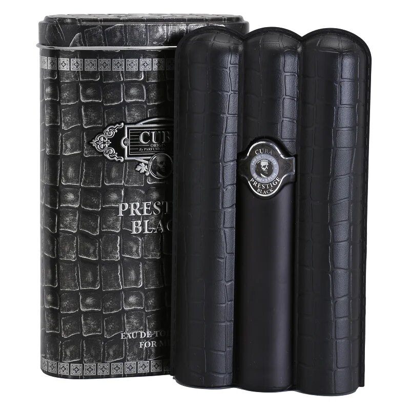 Cuba Prestige Black Eau de Toilette uraknak 90 ml
