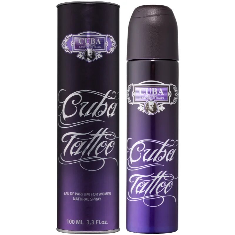 Cuba Tattoo Eau de Parfum hölgyeknek 100 ml
