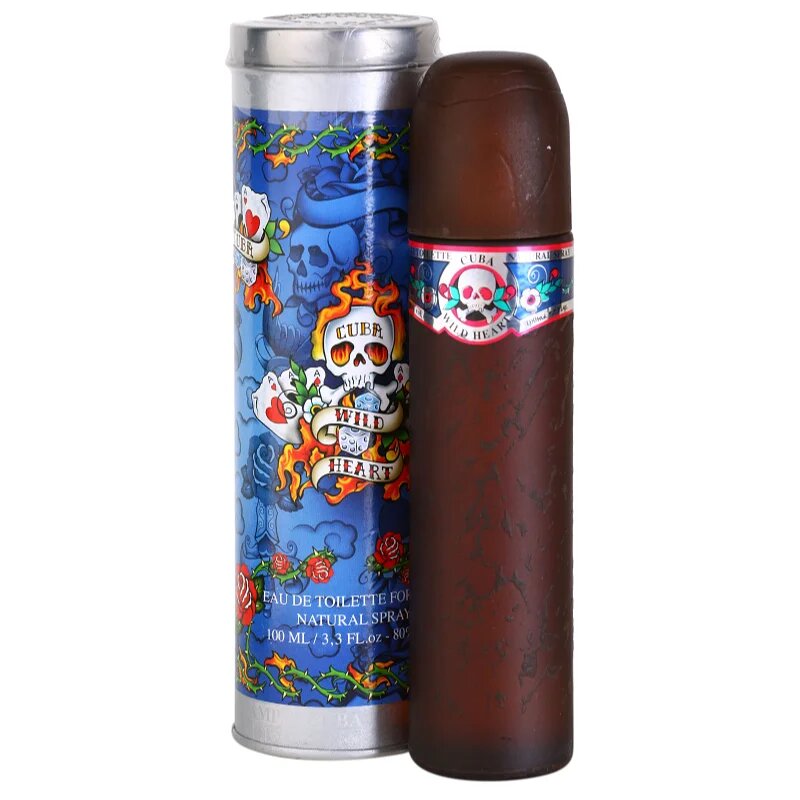Cuba Wild Heart Eau de Toilette uraknak 100 ml