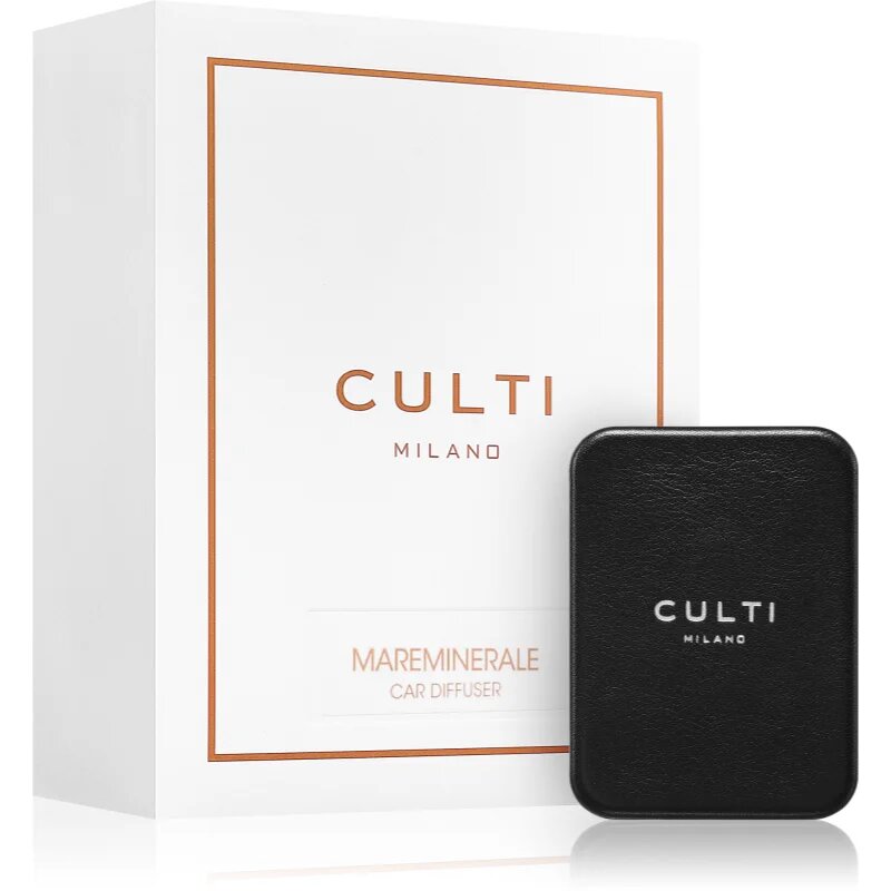 Culti Milano Car Diffuser Black Mareminerale illat autóba + utántöltő 73x53 cm