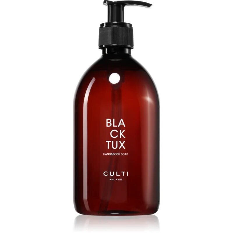 Culti Milano Hand&Body Black Tux habszappan kézre és testre 500 ml